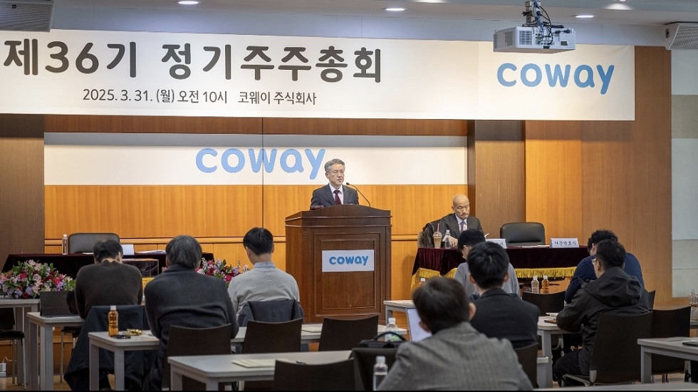Coway Holds 36th Annual General Meeting