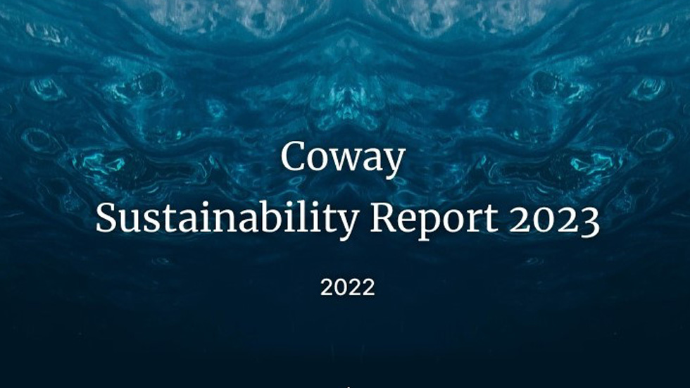 Coway Releases Its Sustainability Report 2023