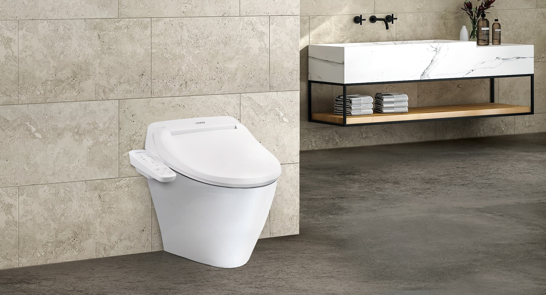 코웨이, 저수압 특화형 ‘룰루 스스로케어 비데’ 출시