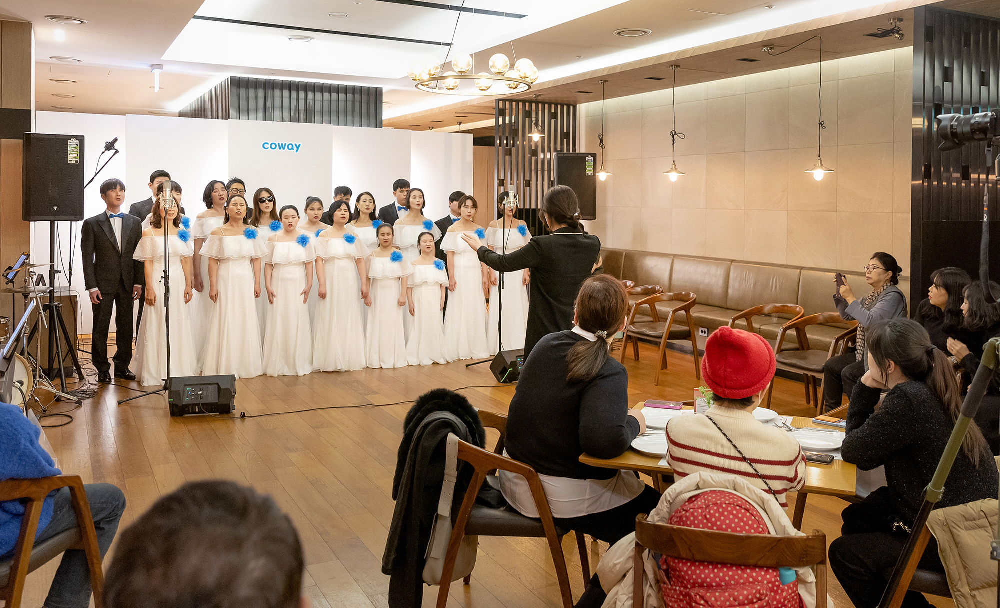 코웨이, ‘물빛소리 합창단’ 가족 초청 행사 진행