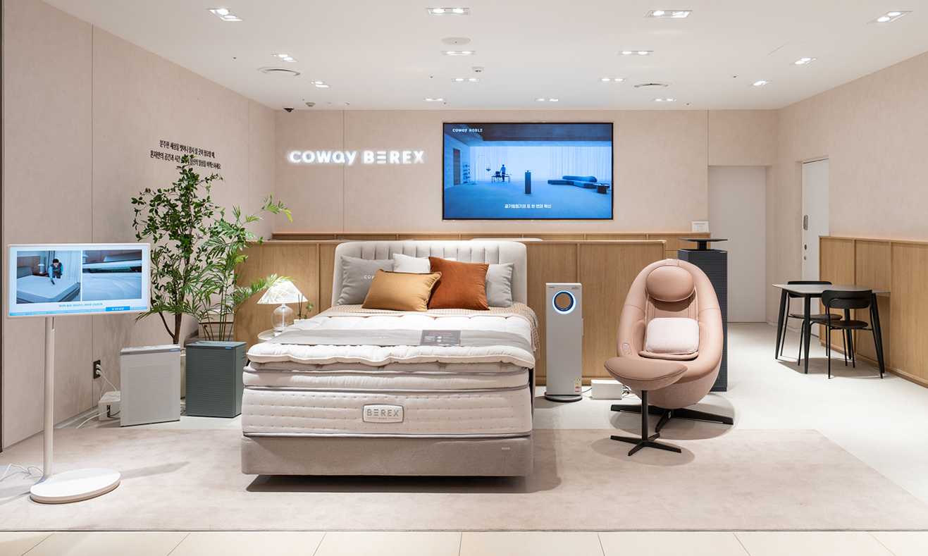 코웨이갤러리 현대 충정점 매장 내부 모습